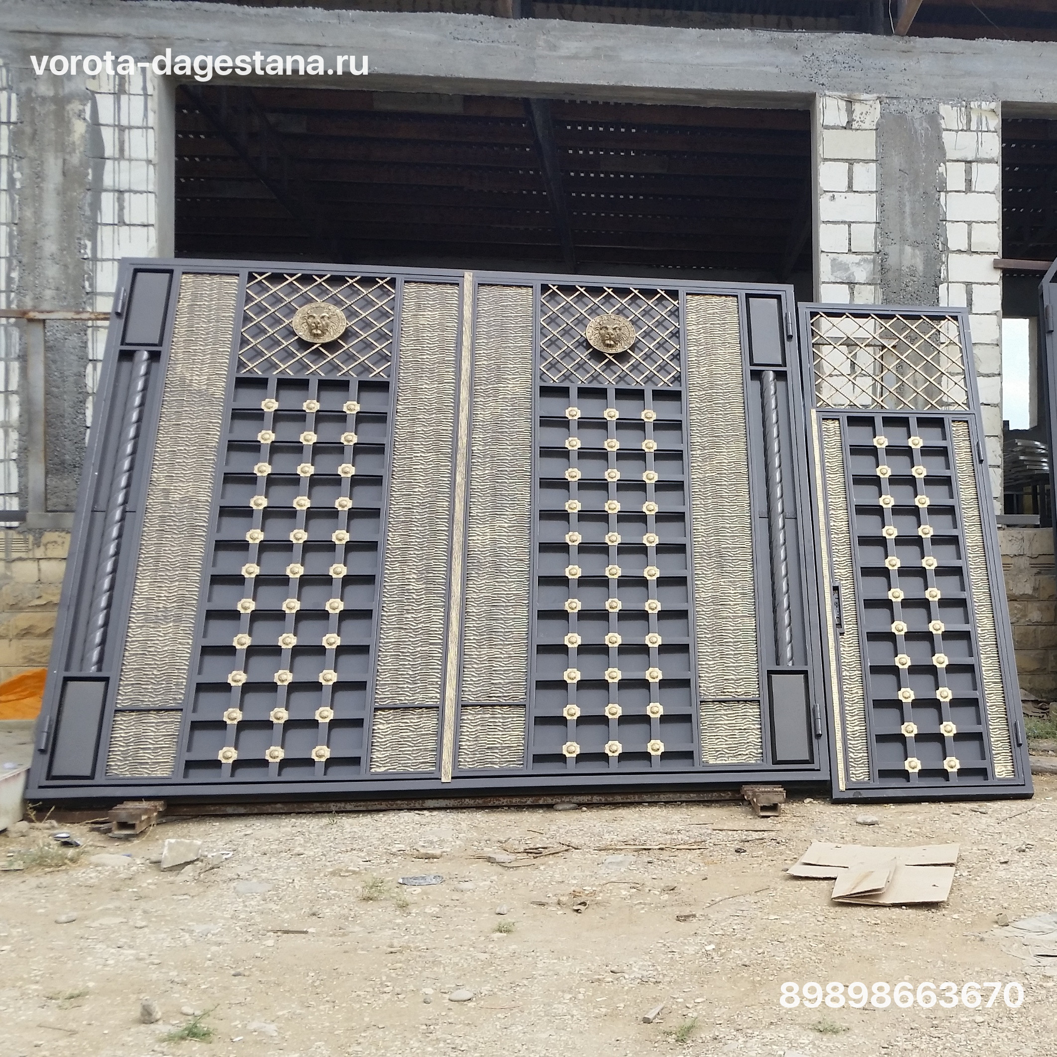 Ворота 50 №1 фото Ворота 50 №1 фото