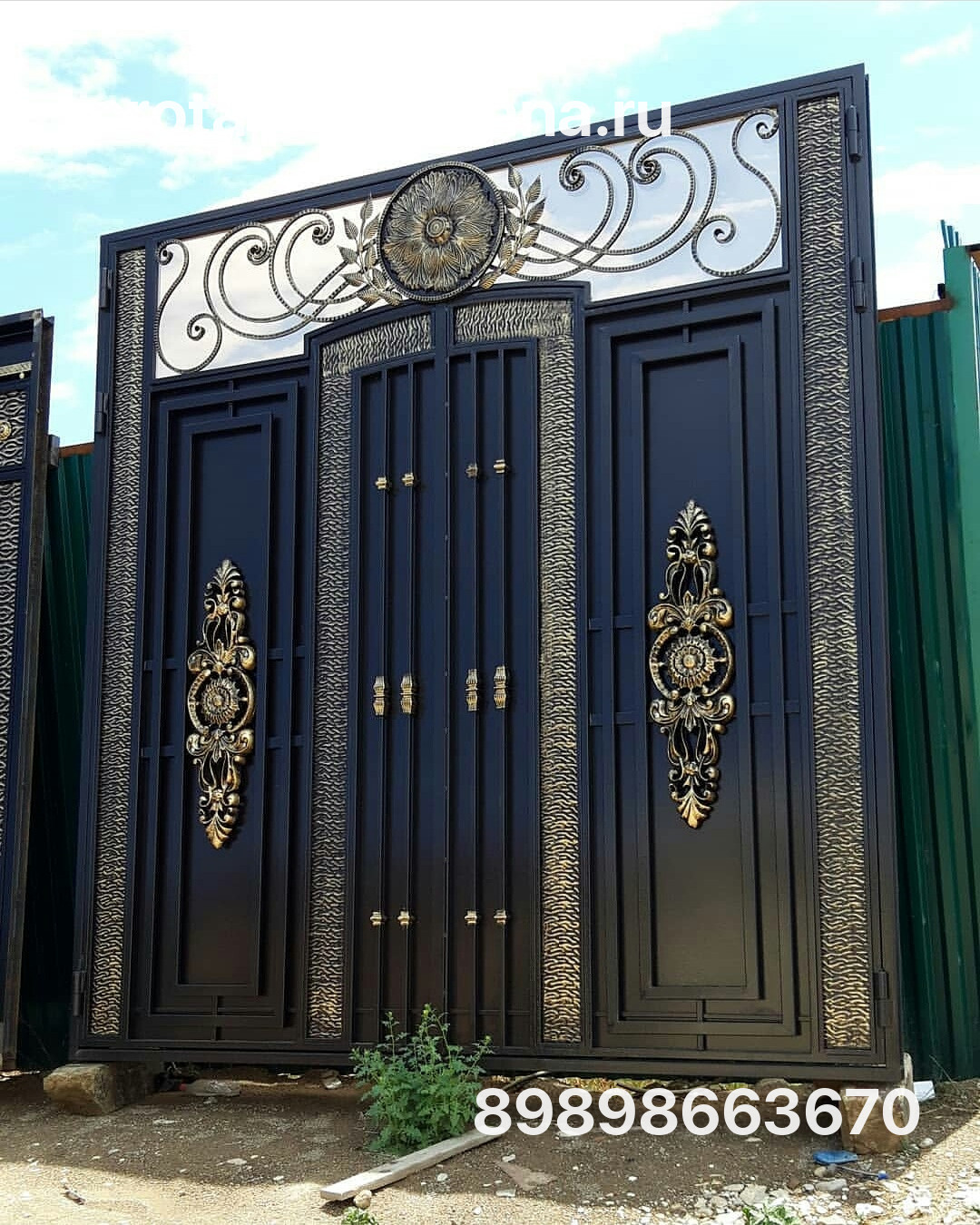 Ворота 66 №1 фото Ворота 66 №1 фото
