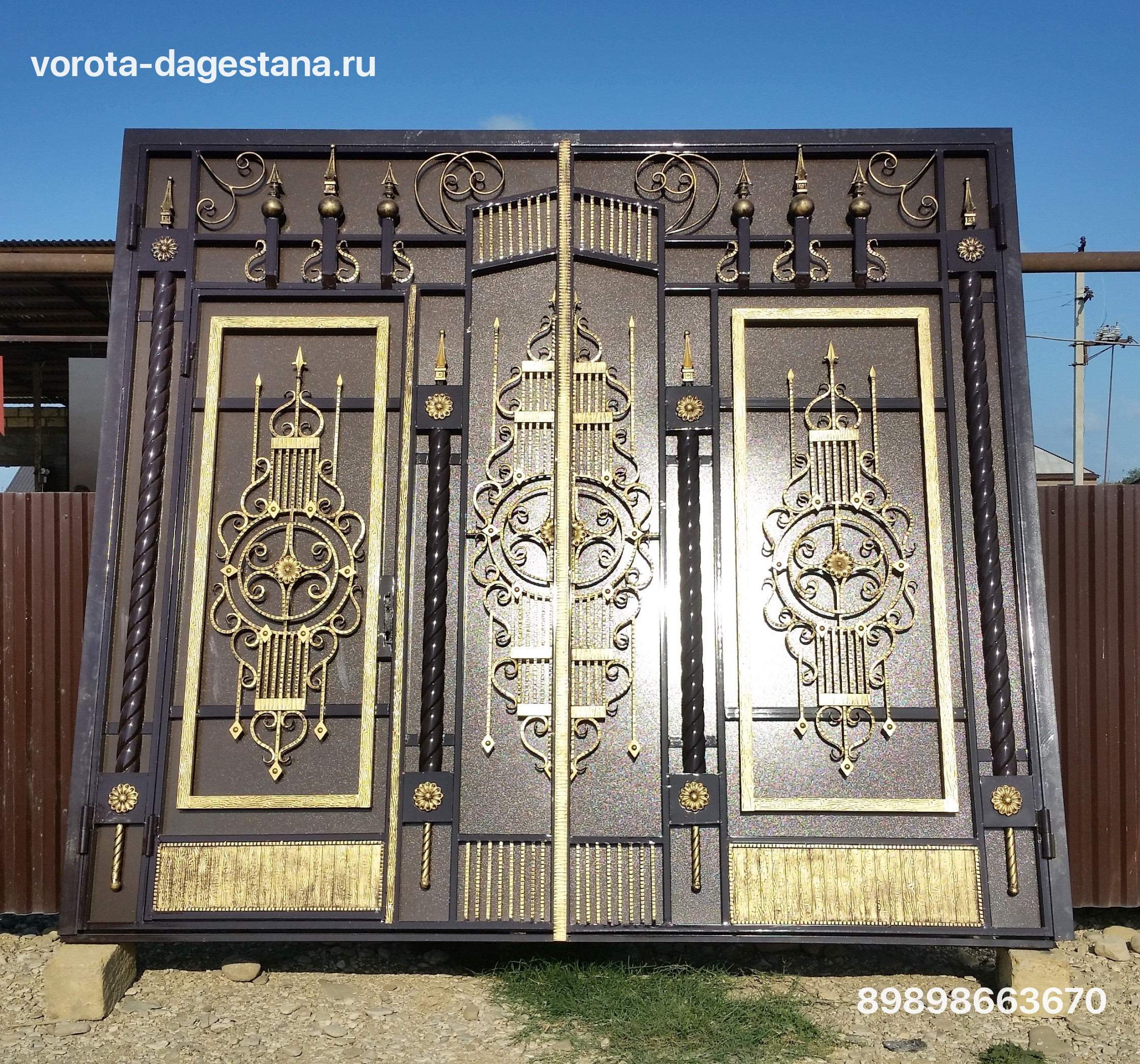 Ворота 69 №1 фото Ворота 69 №1 фото