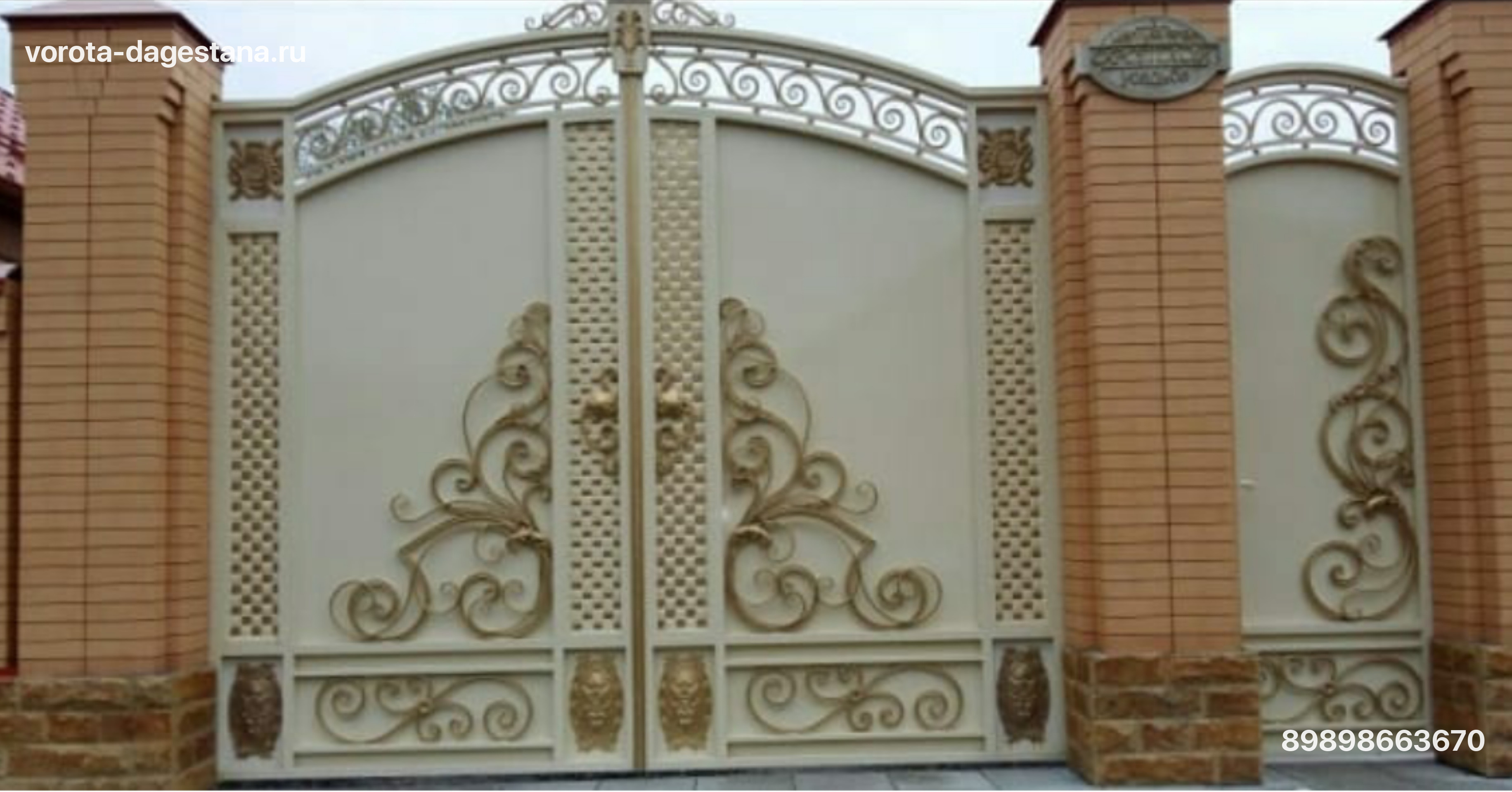 Ворота 95 №1 фото Ворота 95 №1 фото