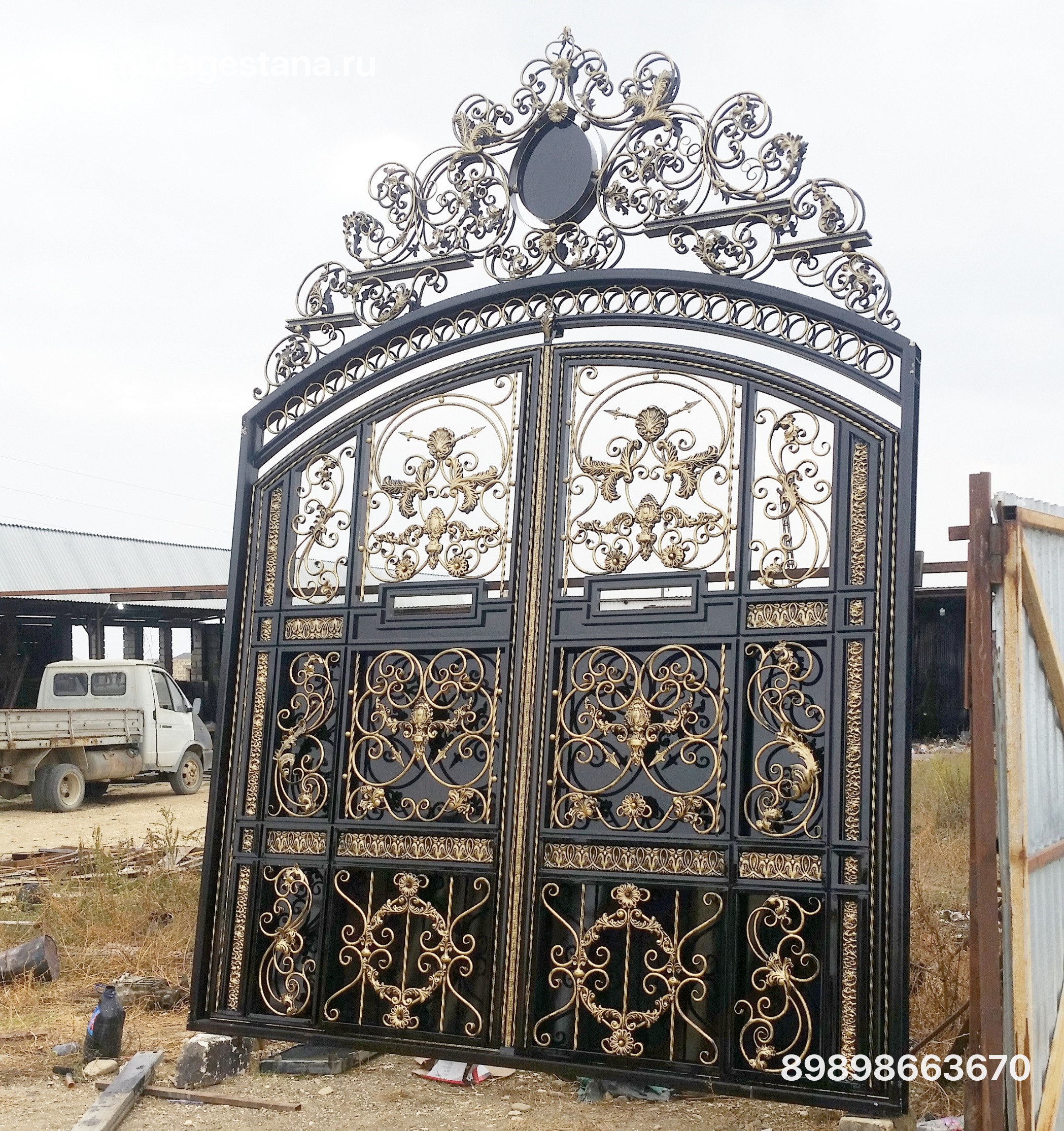 Ворота 128 №1 фото Ворота 128 №1 фото