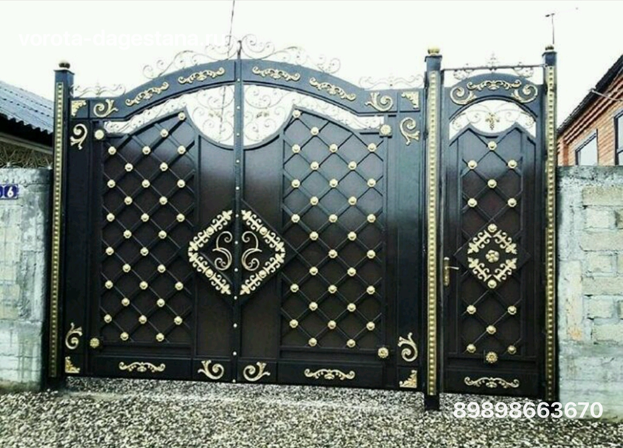 Ворота 129 №1 фото Ворота 129 №1 фото