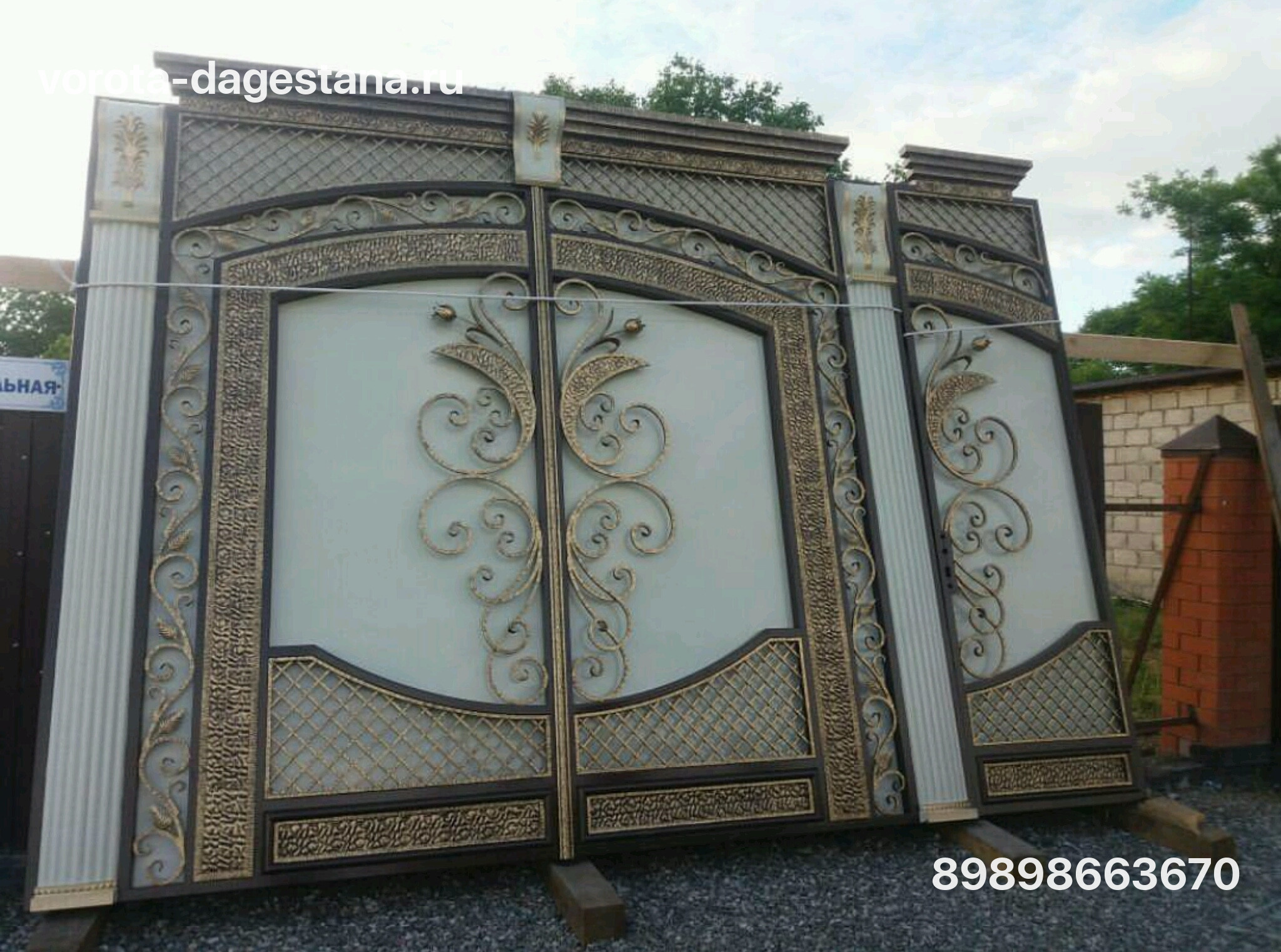 Ворота 138 №1 фото Ворота 138 №1 фото