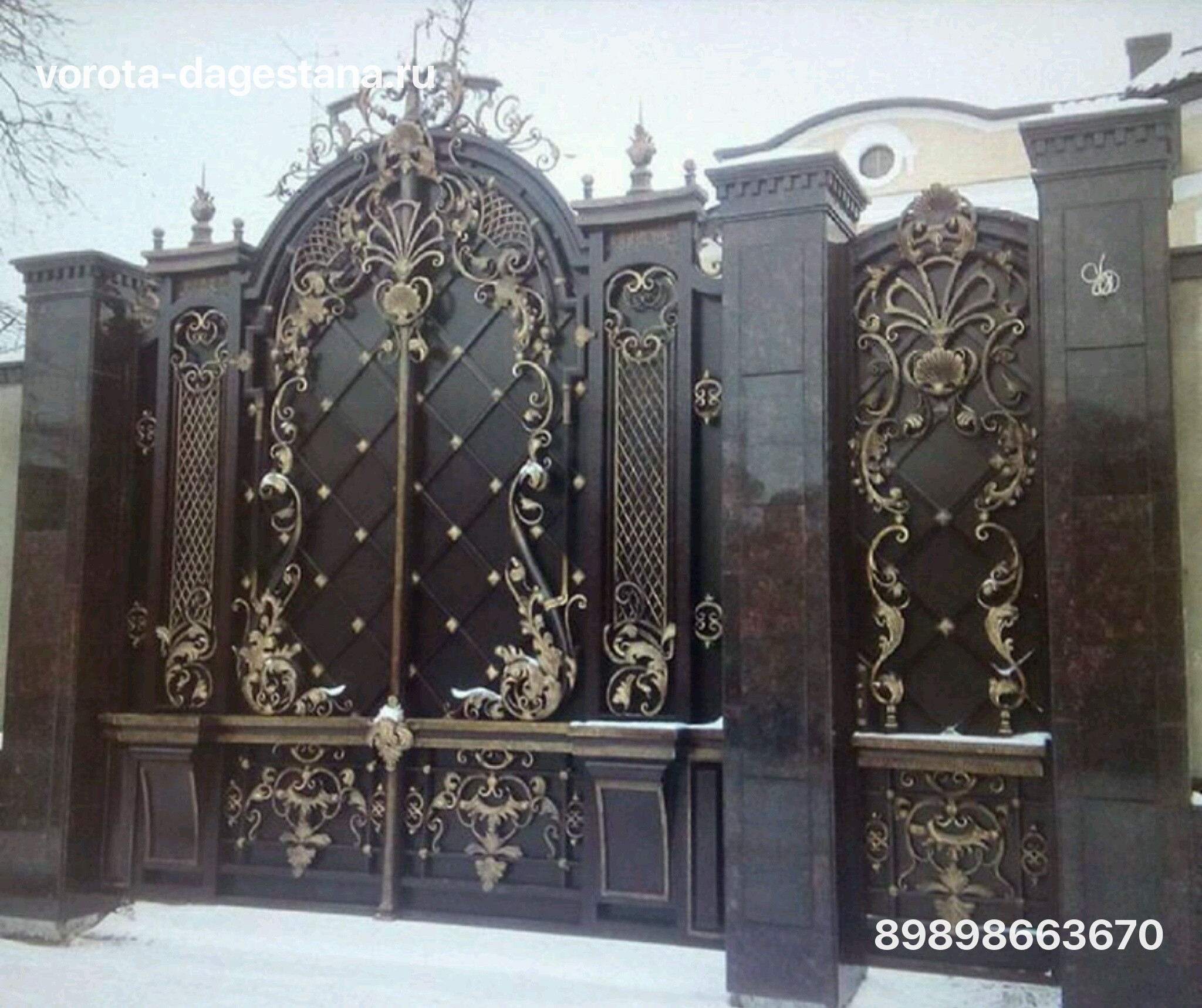 Ворота 140 №1 фото Ворота 140 №1 фото