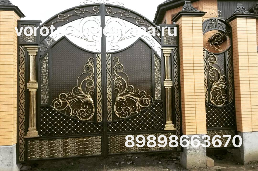 Ворота 160 №1 фото Ворота 160 №1 фото