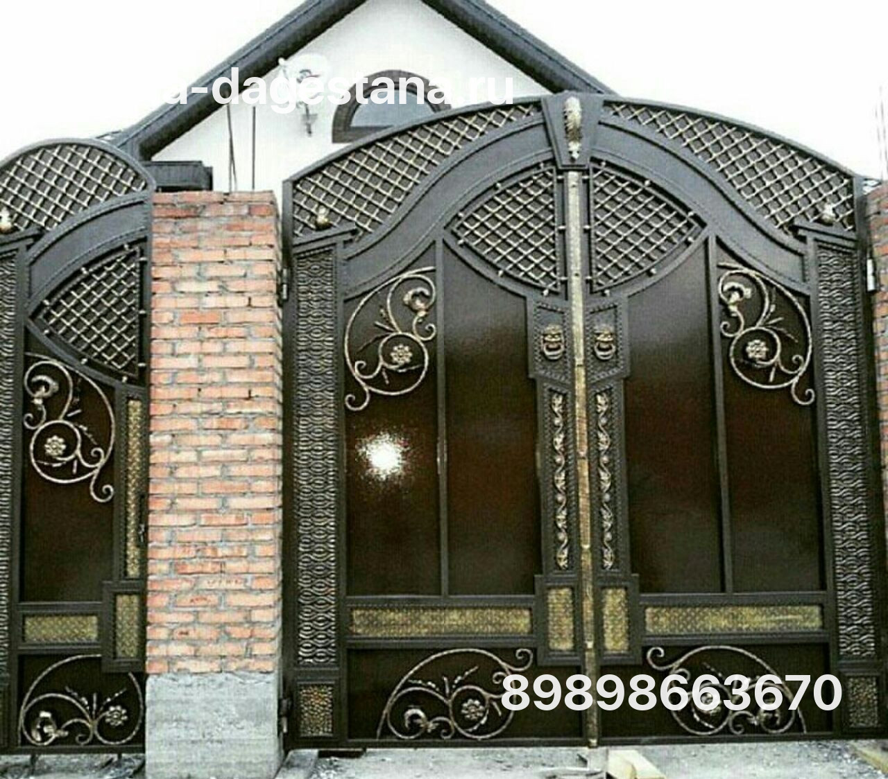 Ворота 328 №1 фото Ворота 328 №1 фото