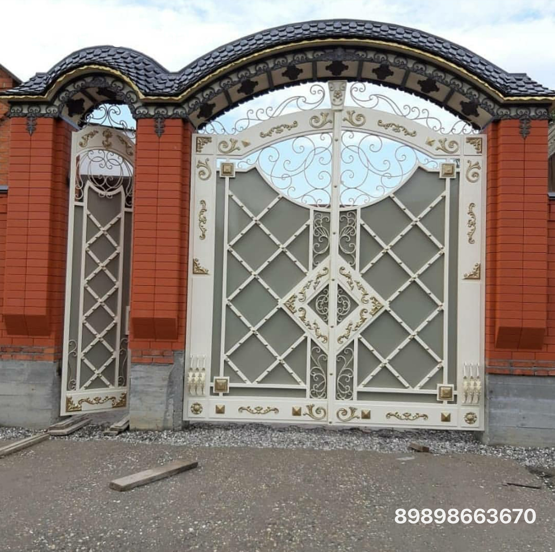 Ворота 366 №1 фото Ворота 366 №1 фото