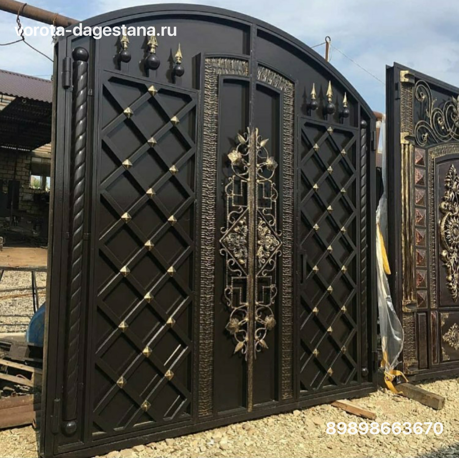Ворота 369 №1 фото Ворота 369 №1 фото