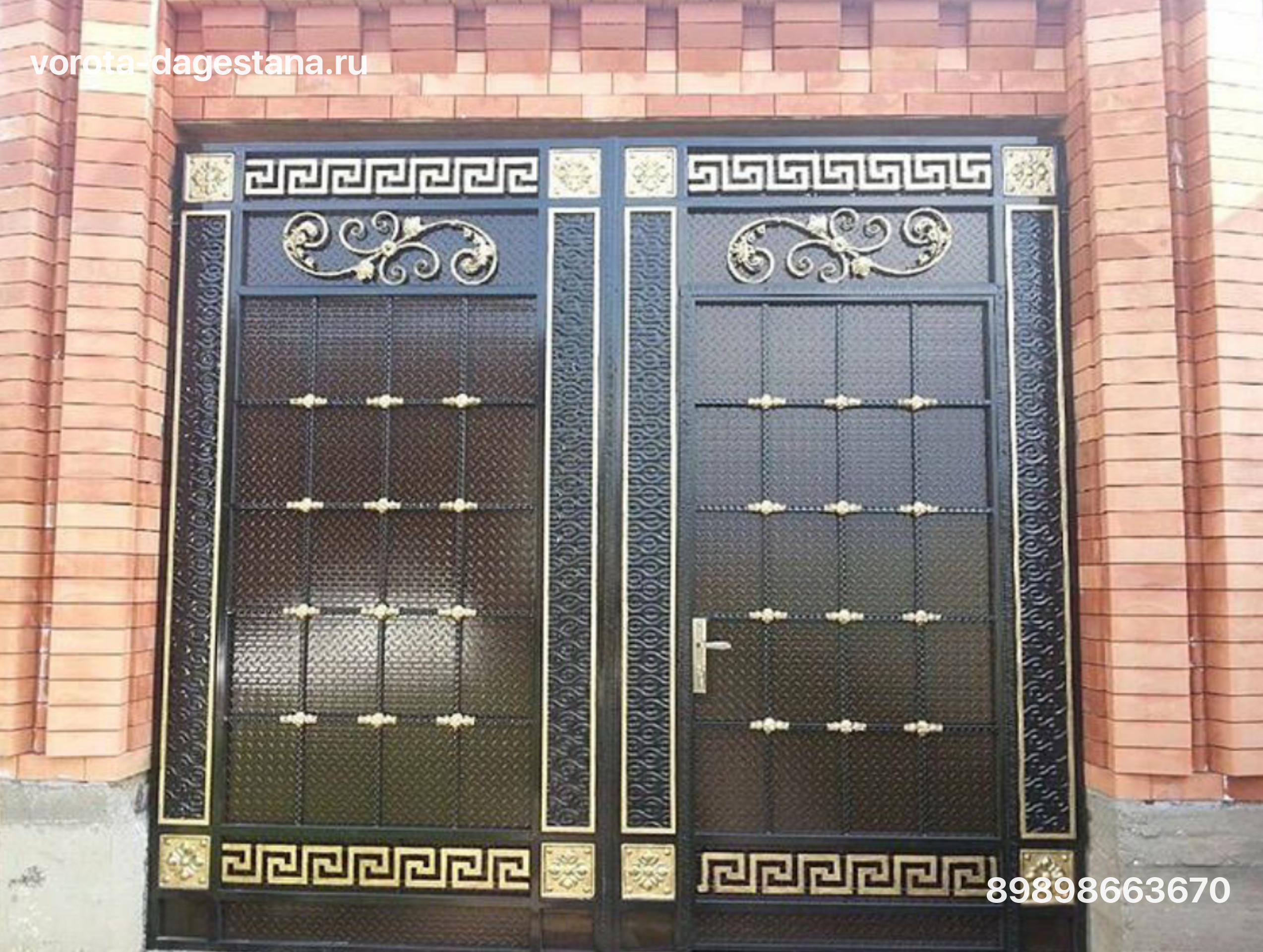 Ворота 370 №1 фото Ворота 370 №1 фото