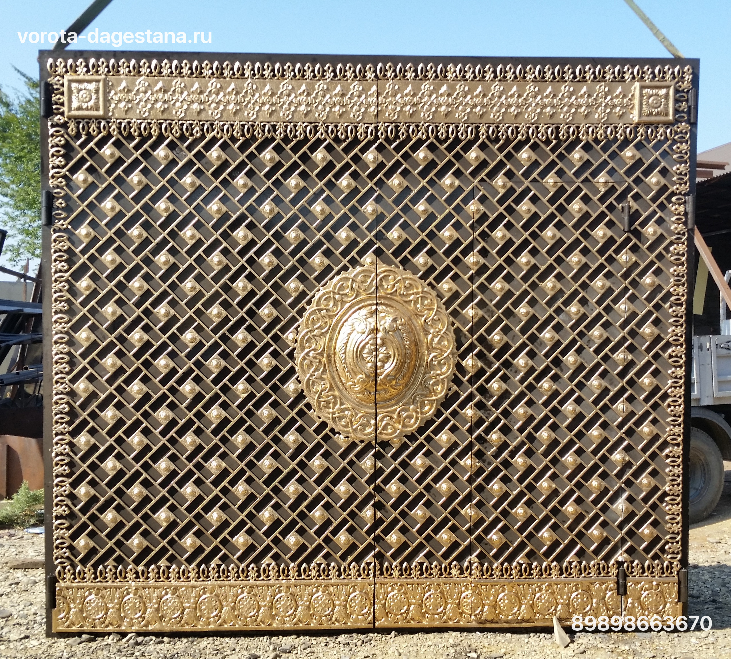 Ворота 382 №1 фото
