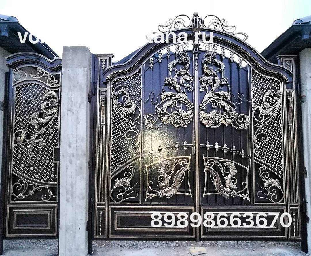 Ворота 387 №1 фото
