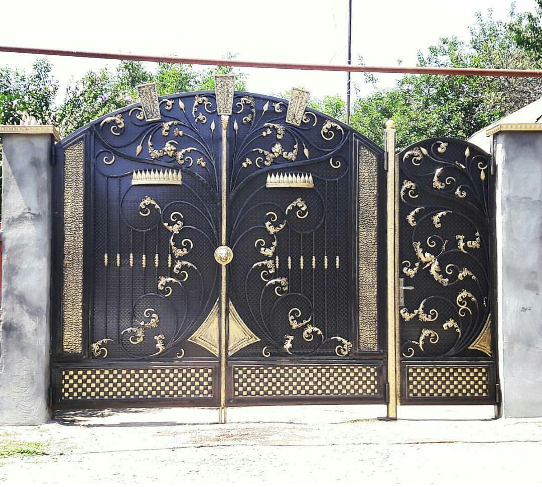 Ворота 391 №1 фото Ворота 391 №1 фото