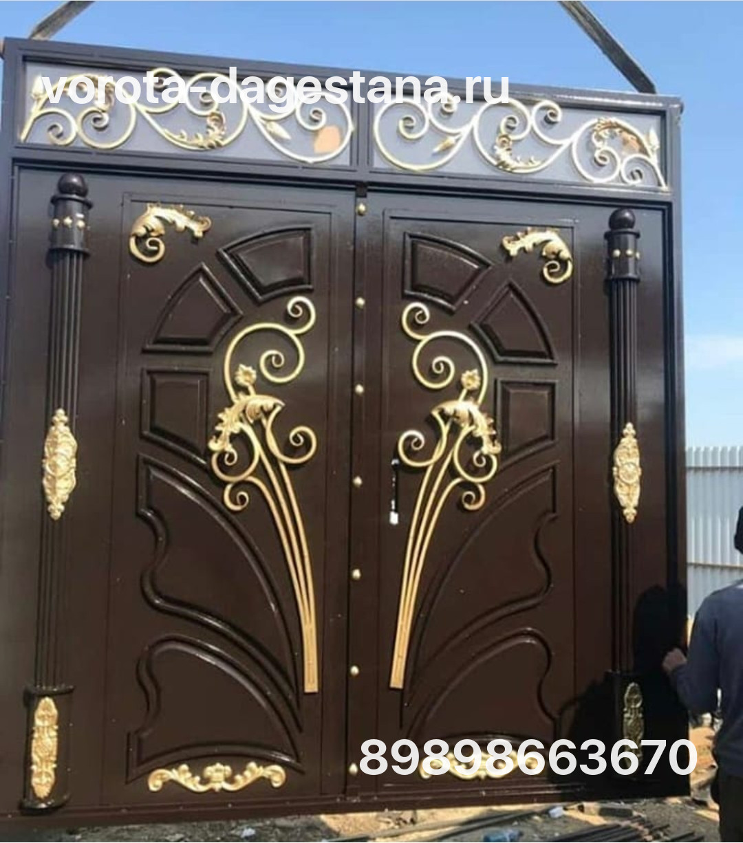 Ворота 394 №1 фото