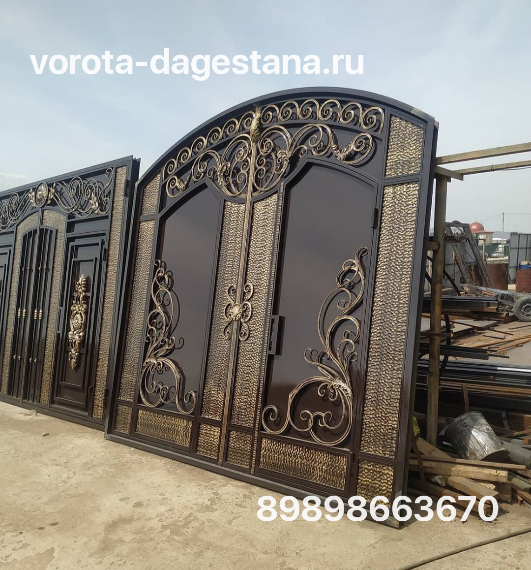 Ворота 501 №1 фото