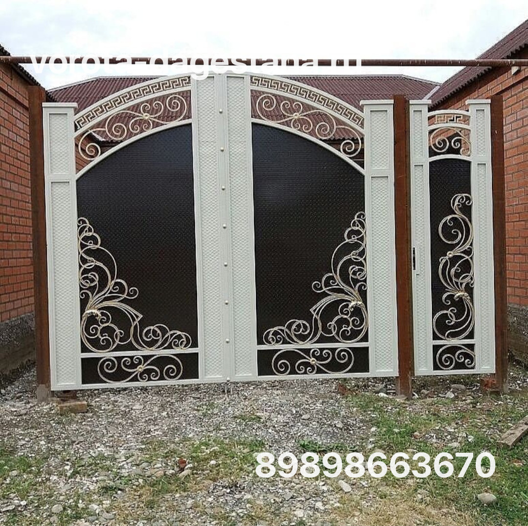 Ворота 608 №1 фото