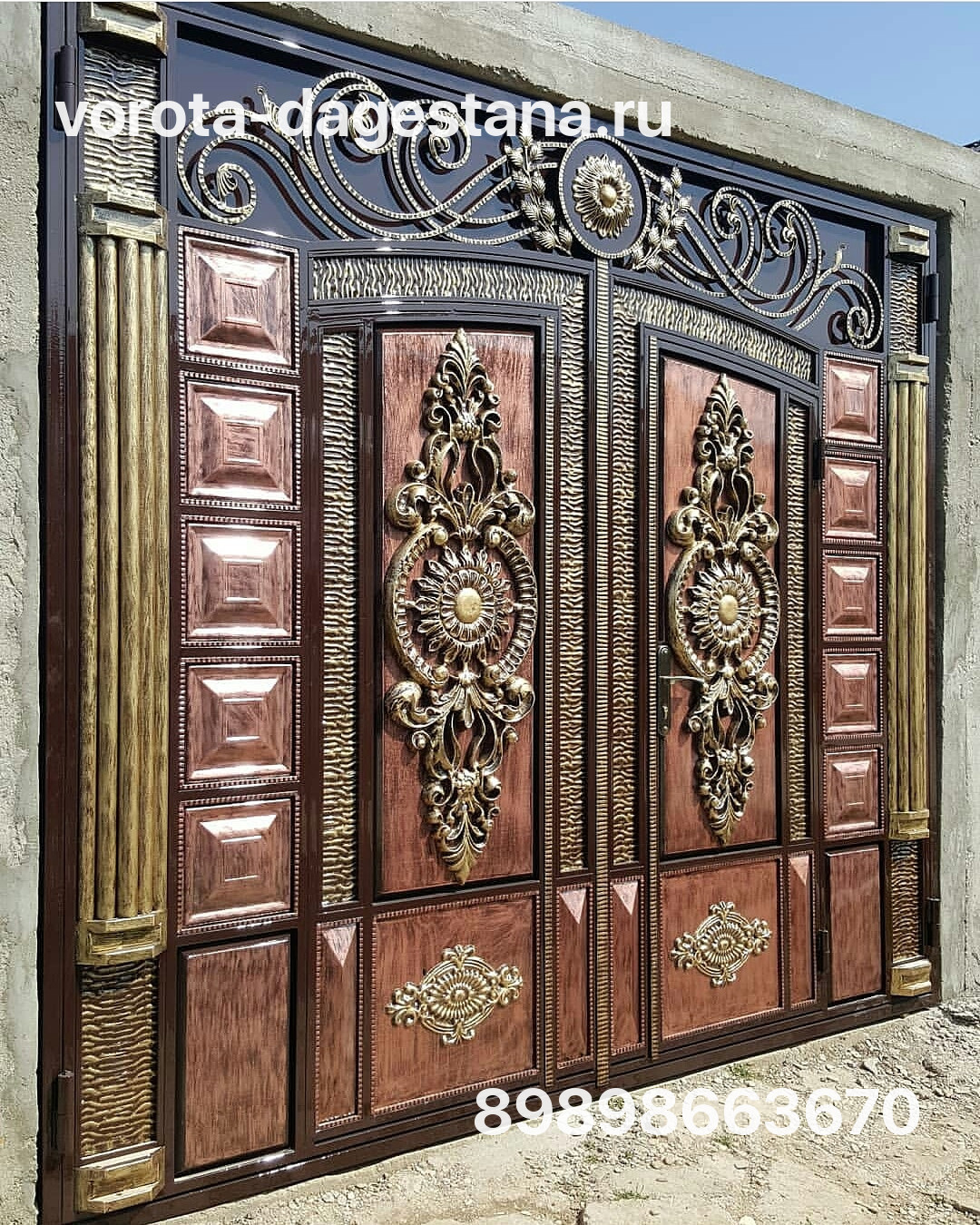Ворота 614 №1 фото
