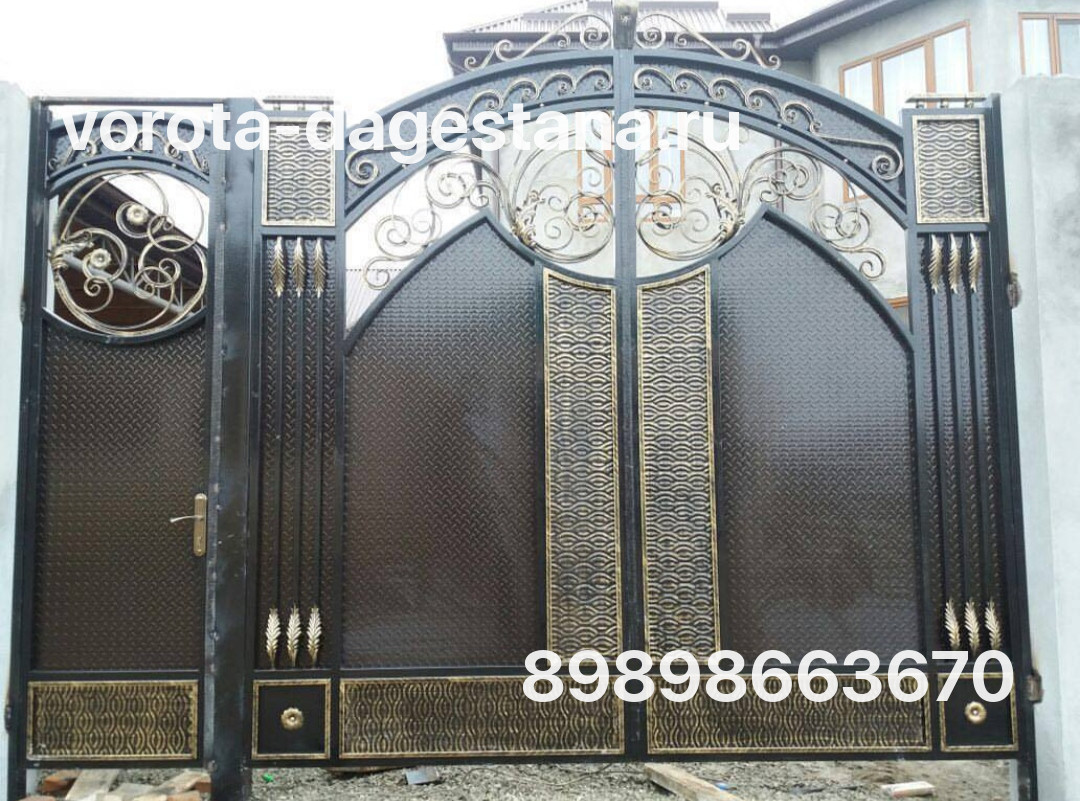 Ворота 619 №1 фото
