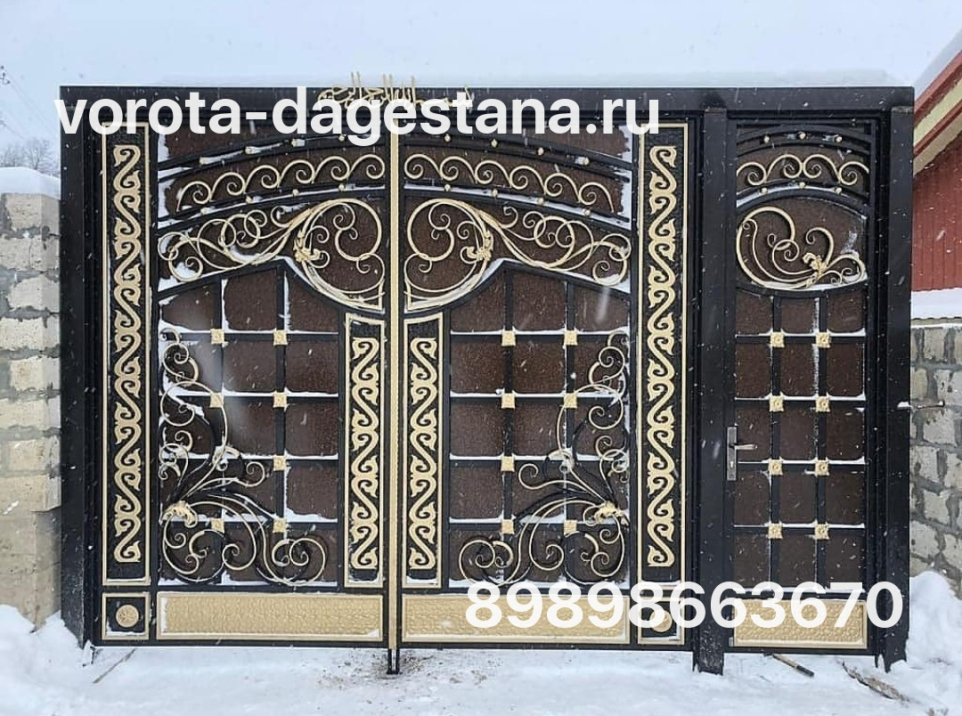 Ворота 628 №1 фото