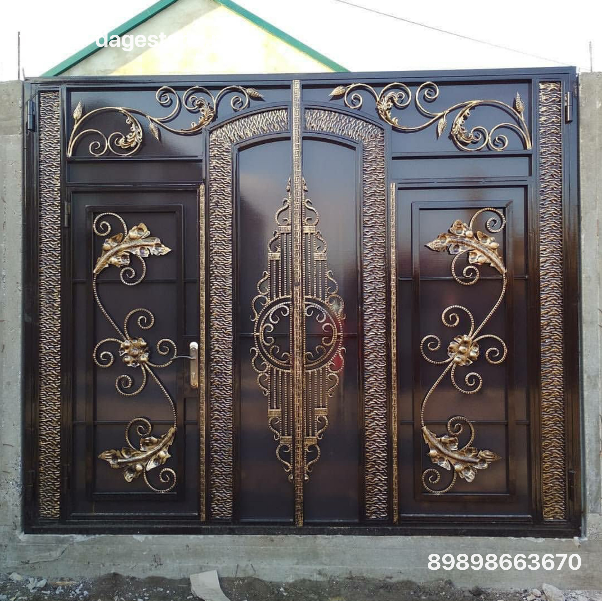 Ворота 728 №1 фото