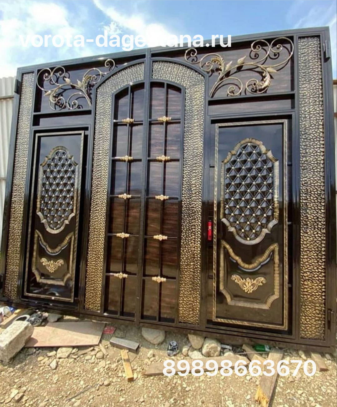 Ворота 804 №1 фото