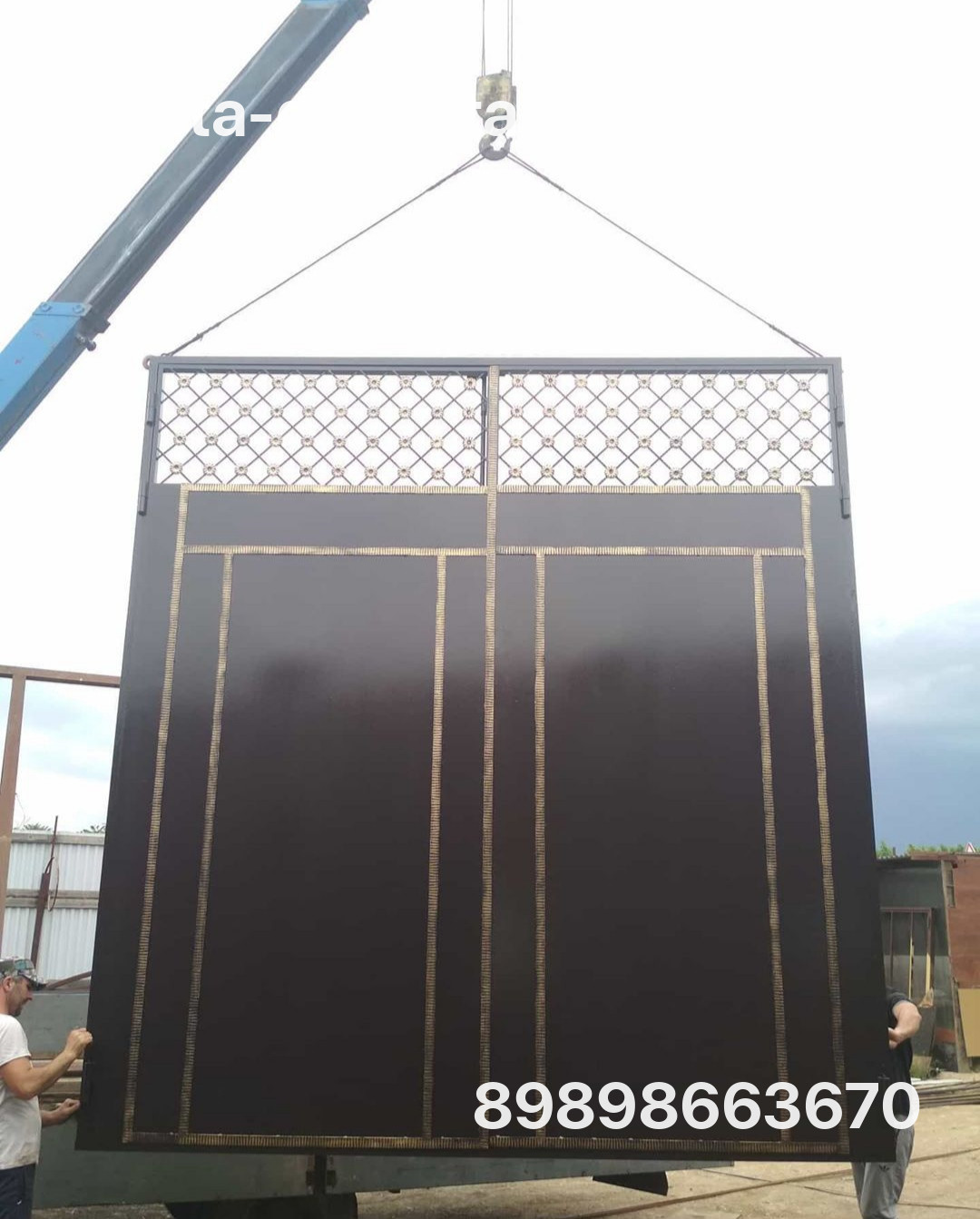 Ворота 807 №1 фото